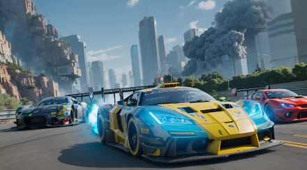 Fun racing video game car vehicle HD Desktop Wallpaper | Background Image