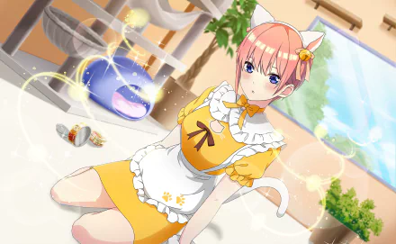 Ichika Nakano Anime The Quintessential Quintuplets HD Desktop Wallpaper | Background Image