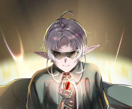 HD desktop wallpaper featuring Sylphiette from the anime Mushoku Tensei: Jobless Reincarnation, showcasing her with glowing magical energy and focused expression.