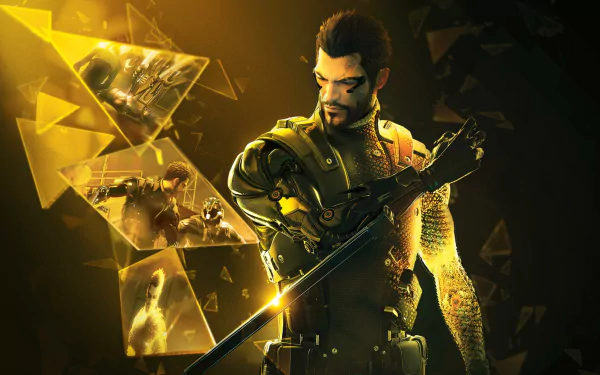 Deus Ex: Human Revolution (2013) - Official Steam Trading Card Wallpaper