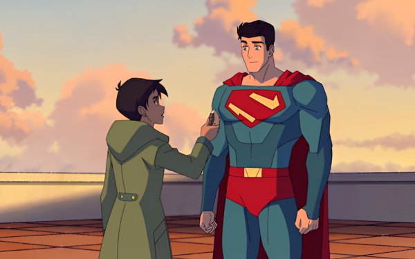 TV Show My Adventures With Superman Superman Lois Lane Clark Kent HD Wallpaper | Background Image