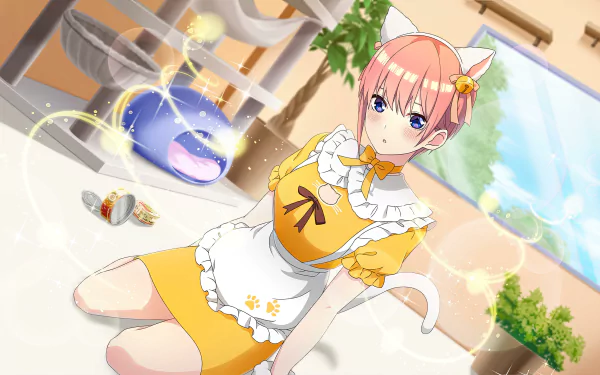 Ichika Nakano Anime The Quintessential Quintuplets HD Desktop Wallpaper | Background Image