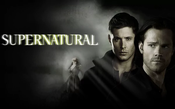 Ethereal HD desktop wallpaper featuring a supernatural TV show concept.