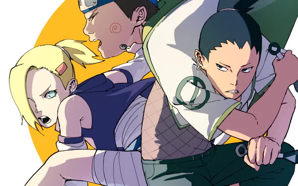 Temari (Naruto) Shikamaru Nara Chōji Akimichi Anime Naruto HD Desktop Wallpaper | Background Image