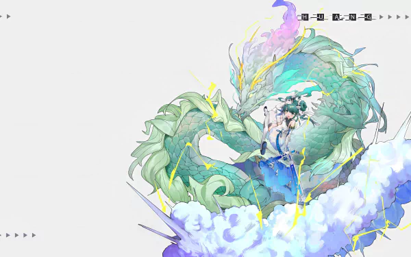  4k Tower of Fantasy | Huang (Meme) Light desktop