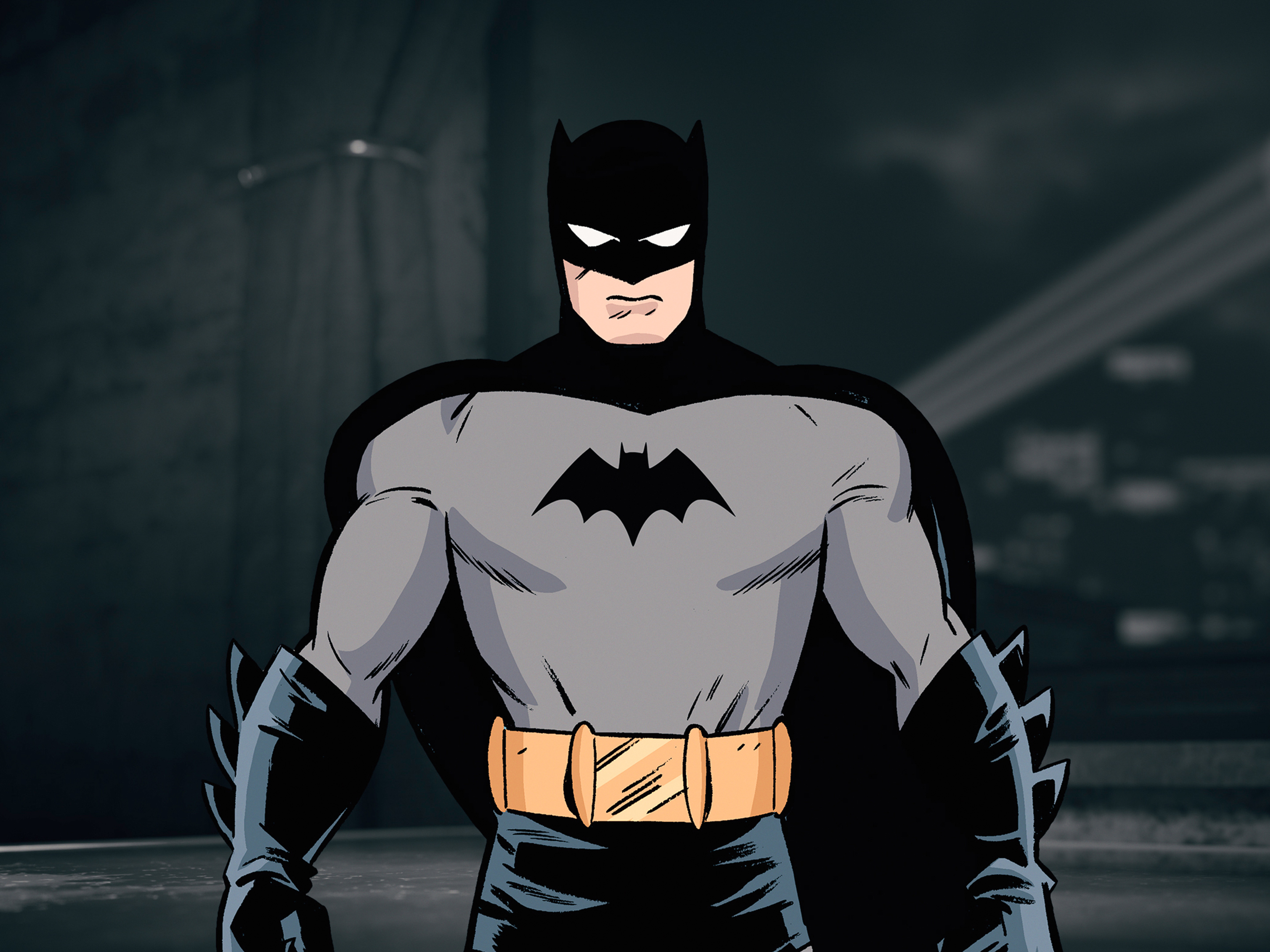 The Batman, cartoon, comics, hq, tv, HD wallpaper