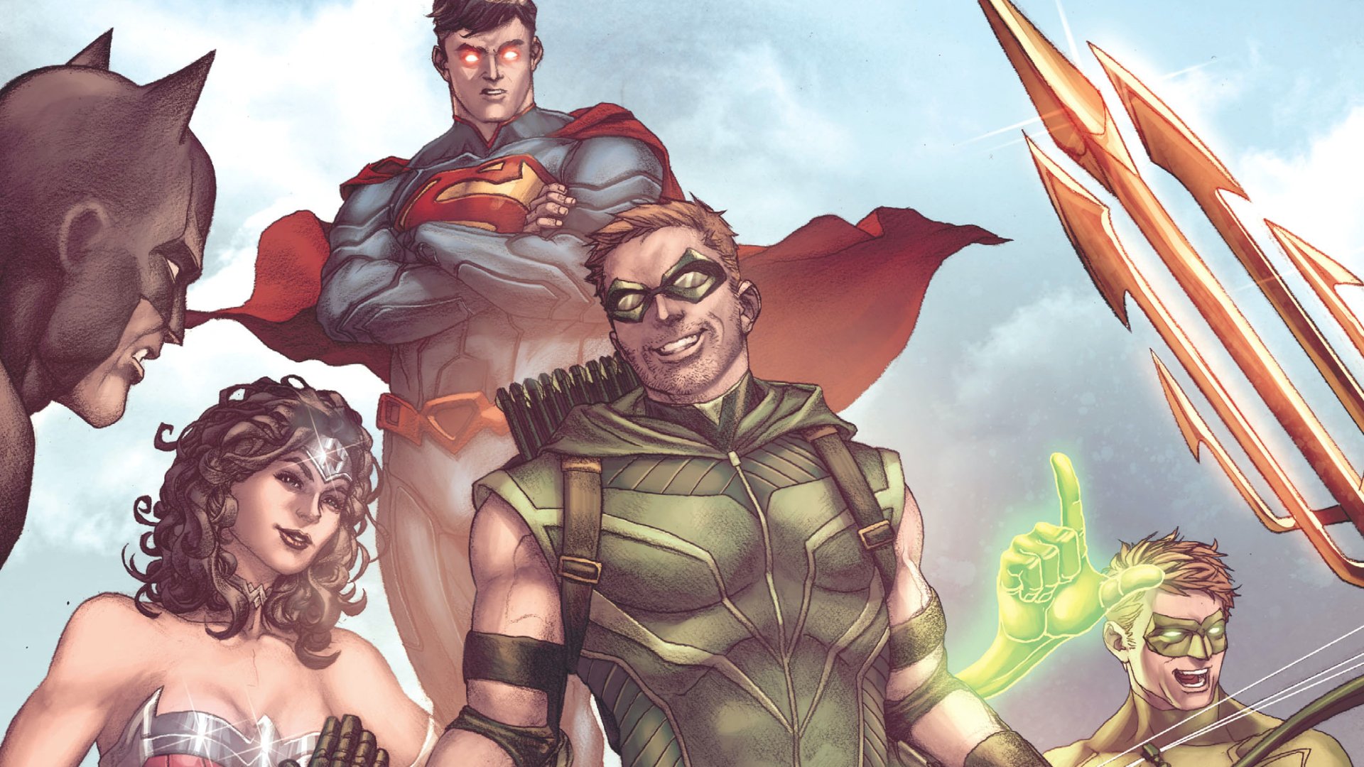 Download Comic Justice League HD Wallpaper