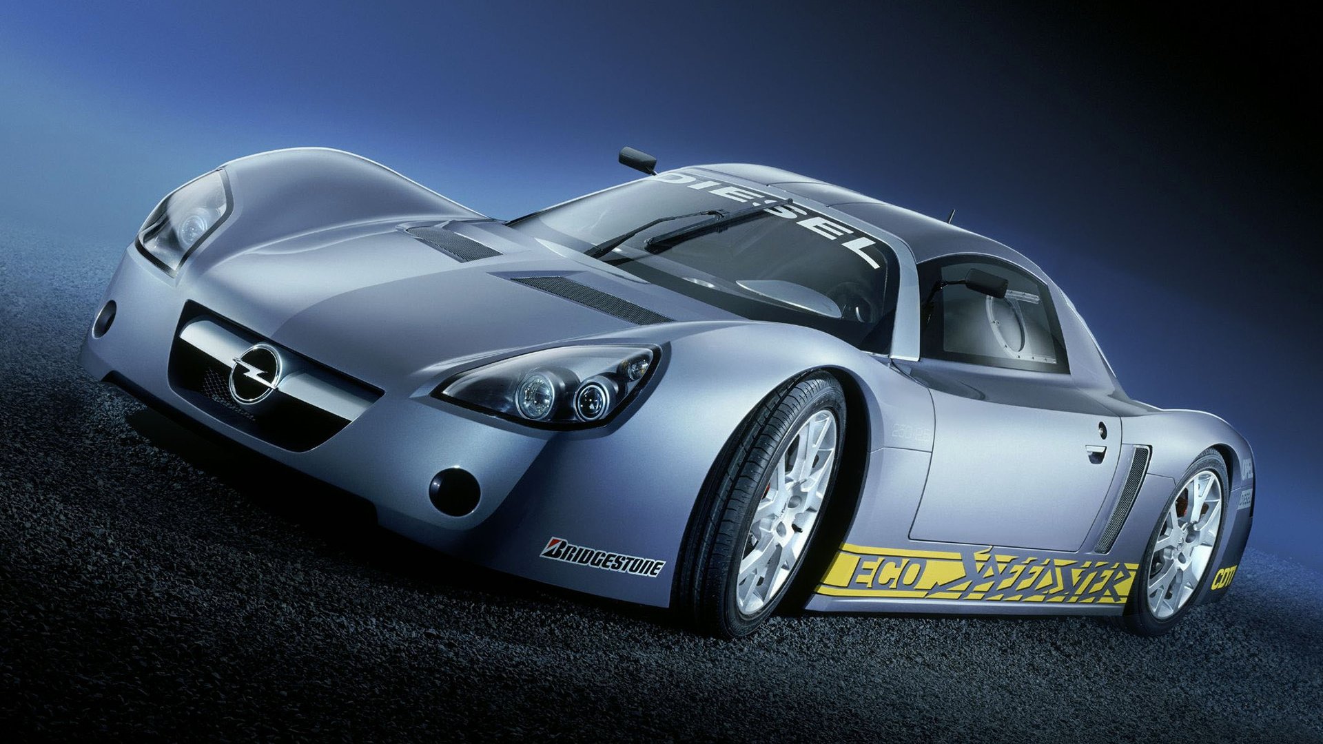 Download Concept Car Vehicle Opel Eco Speedster HD Wallpaper