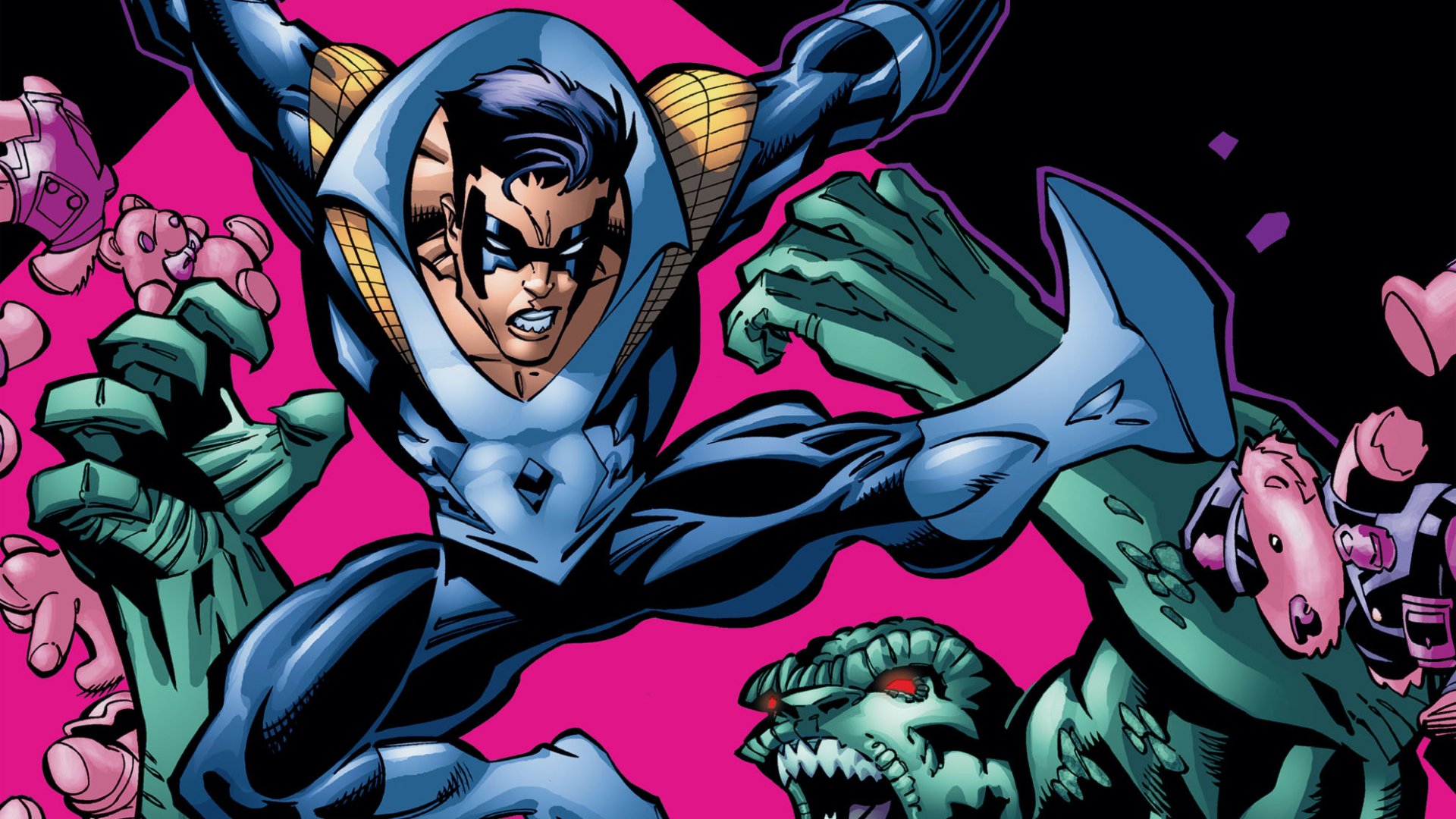 Download Comic Nightwing HD Wallpaper