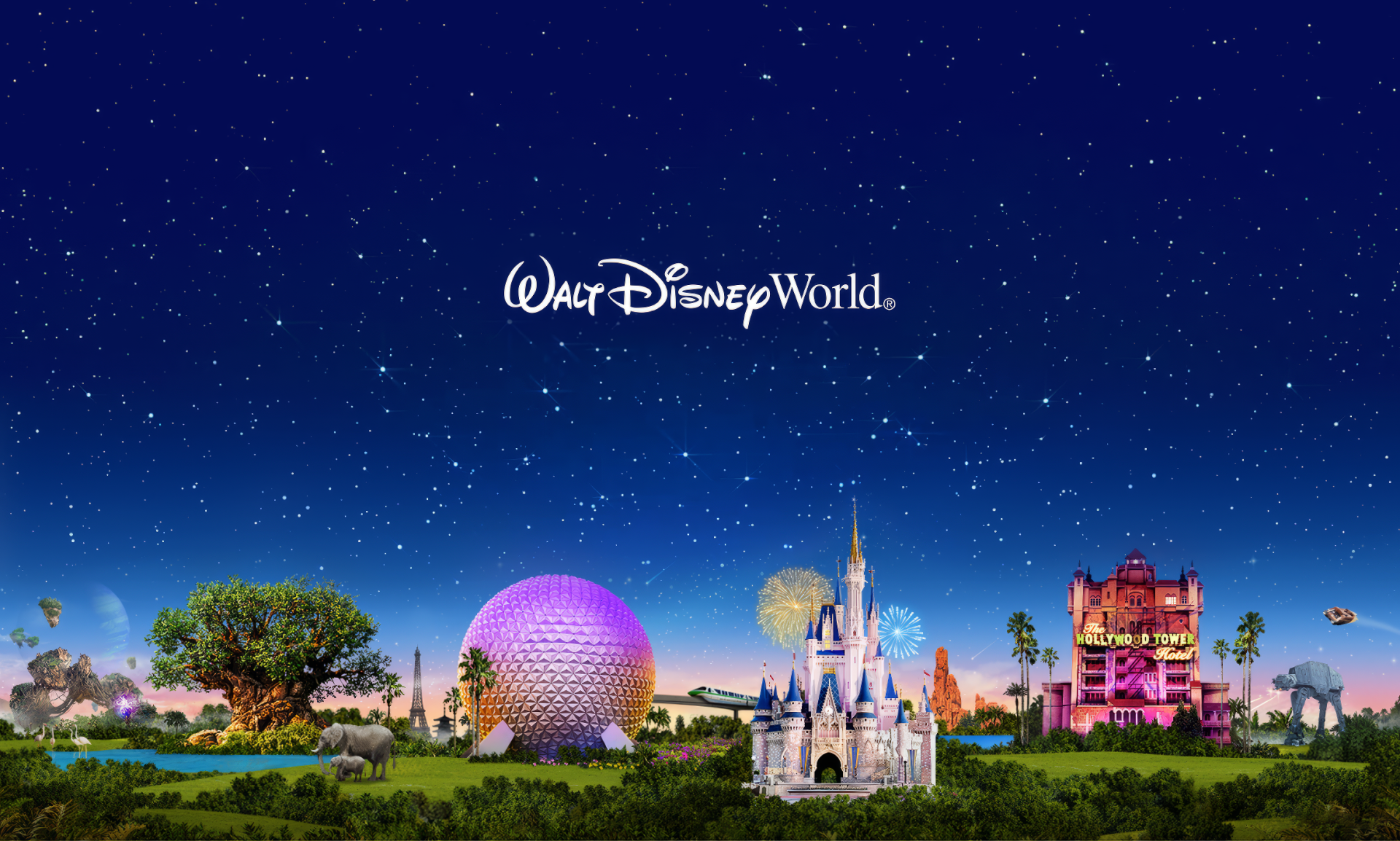 Download Walt Disney 4k Ultra Wide Castle Art Wallpaper