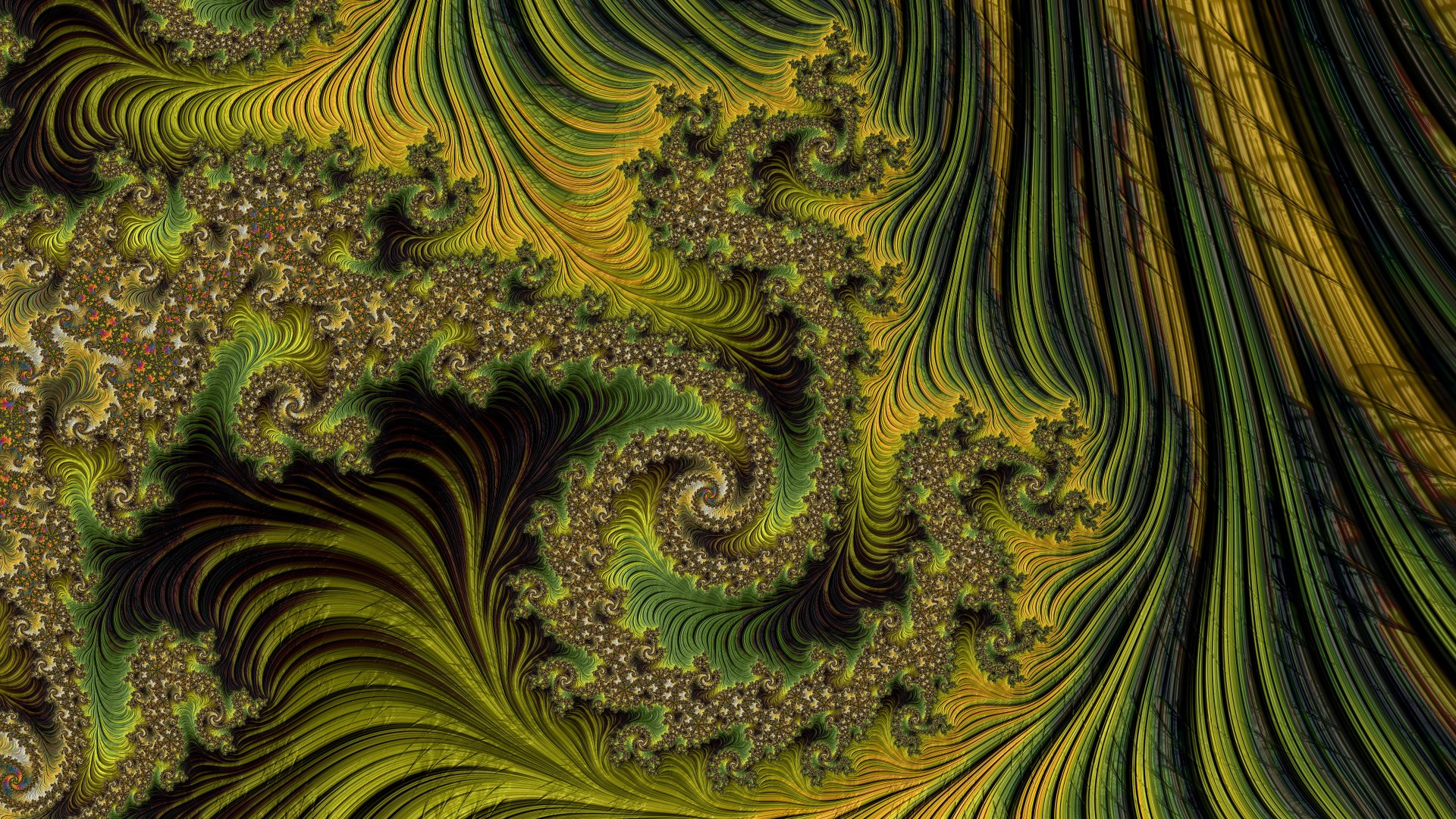 8k Trippy Psychedelic Fractal Wallpaper by Dr-Pen