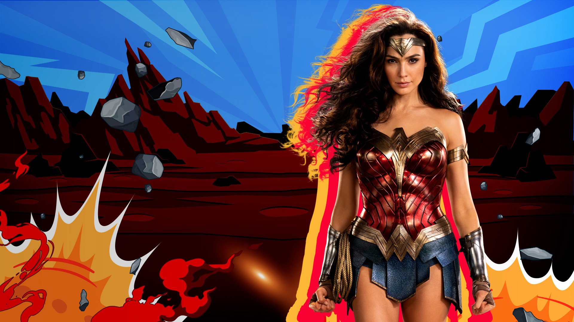 Download Movie Wonder Woman 1984 HD Wallpaper