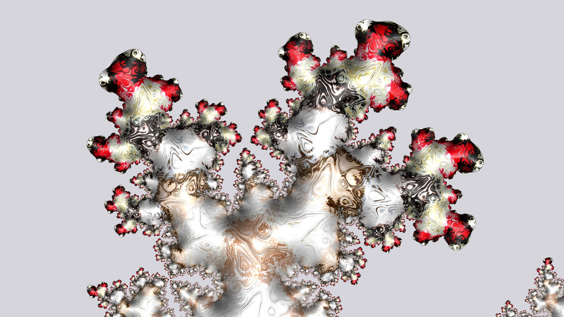 8k Trippy Psychedelic Fractal Wallpaper by Dr-Pen