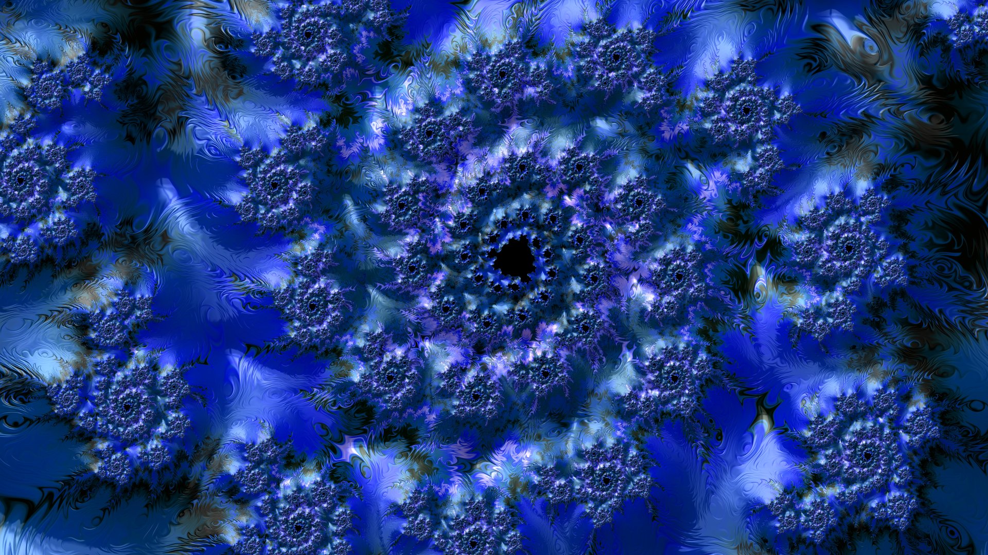 8k Trippy Psychedelic Fractal Wallpaper by Dr-Pen