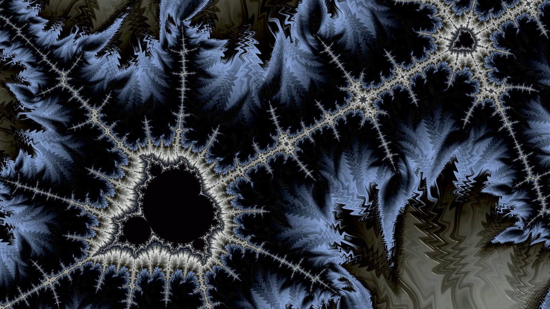 8k Trippy Psychedelic Fractal Wallpaper by Dr-Pen