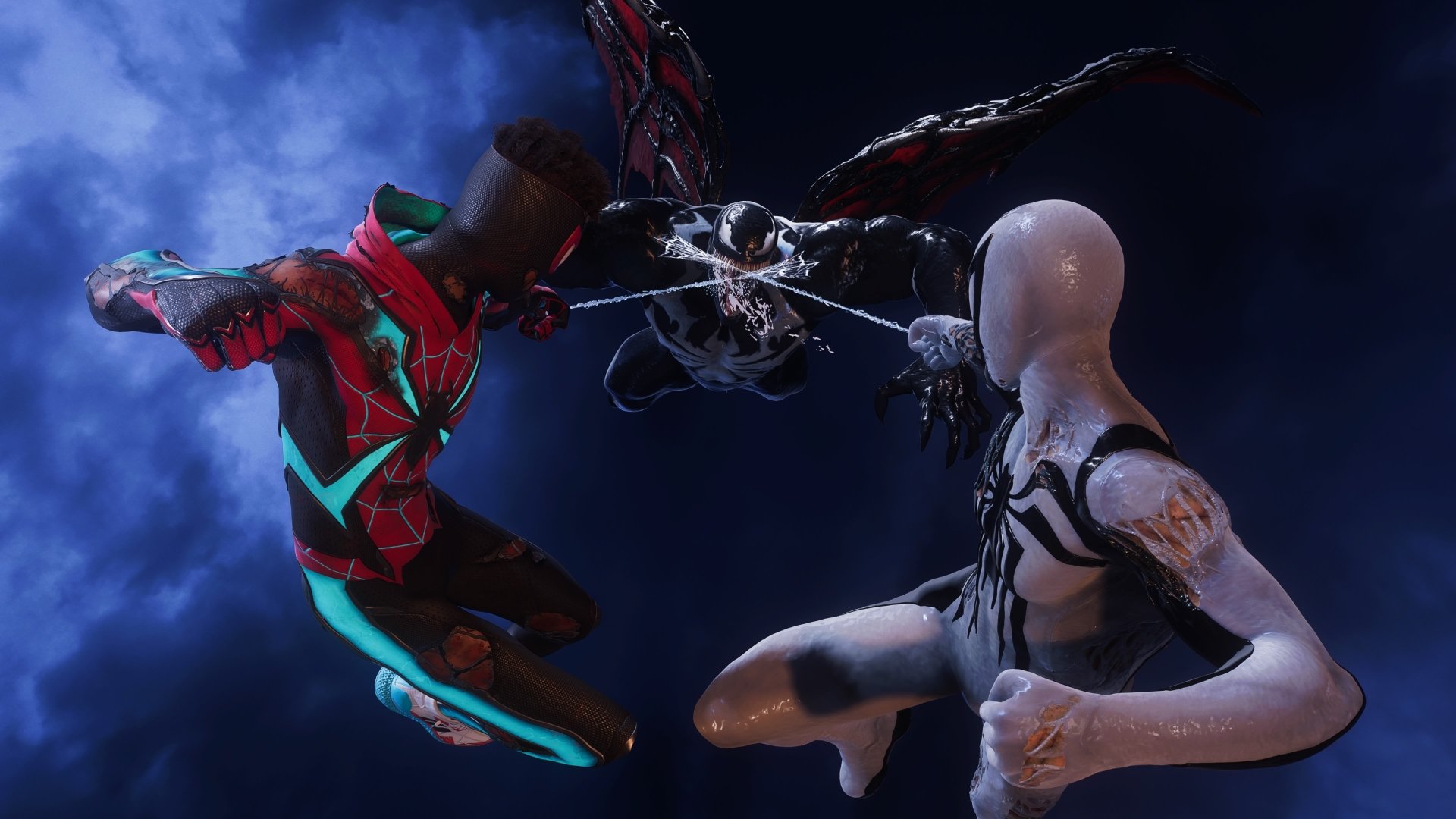 Download Miles Morales Marvel's Spider-Man 2 Venom 4k Ultra HD Wallpaper