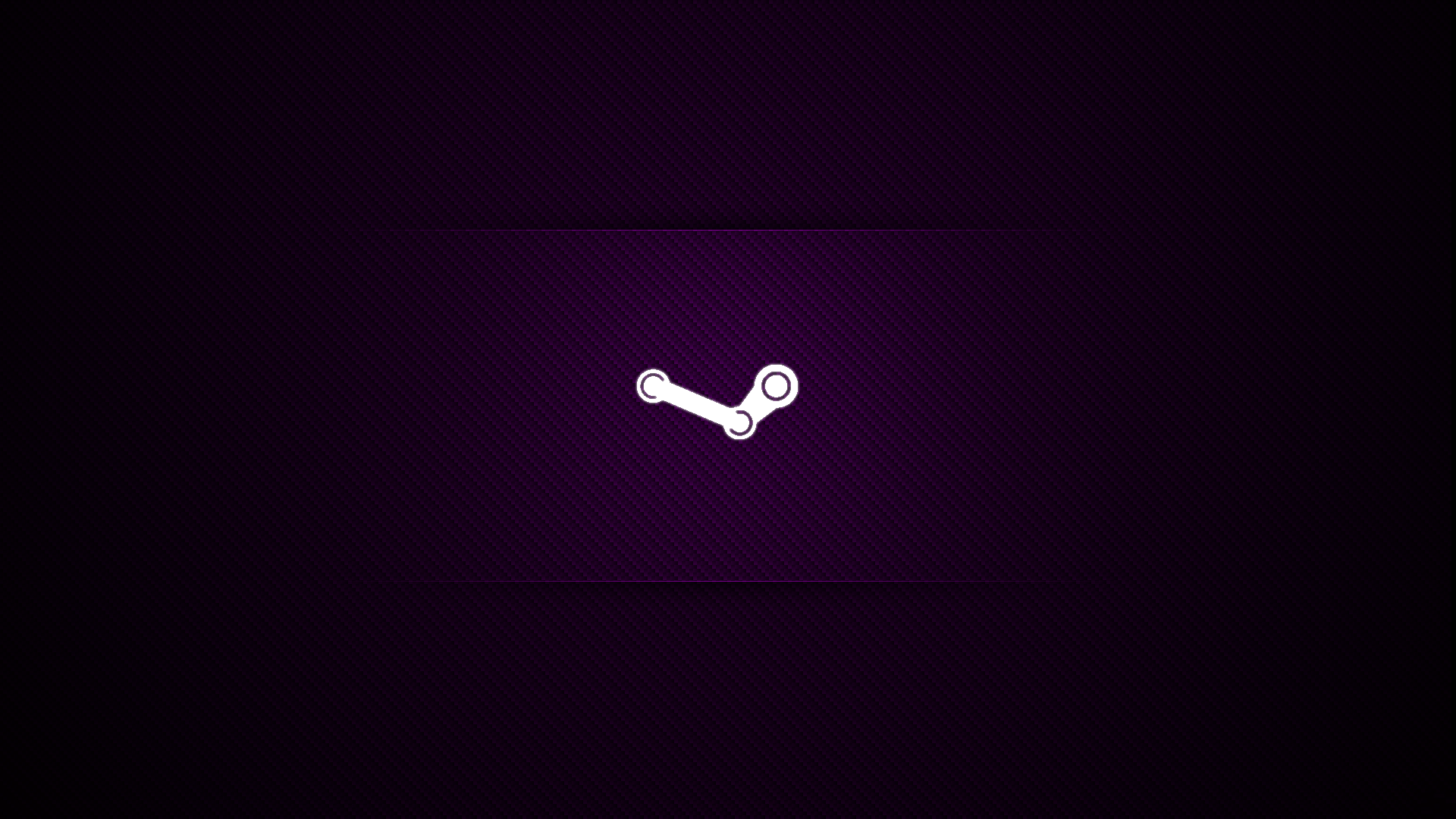 Minimalist Steam Logo HD Desktop Wallpaper