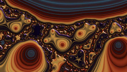  8k Trippy Fractal Psychedelic Art