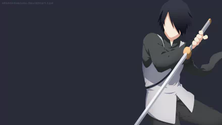  Sasuke Clean Desktop Wallpaper by AkasakaSetyos