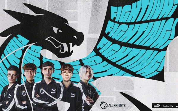  All Knights Wallpaper Esports Gaming Roster 2021