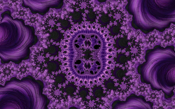  8k Trippy Psychedelic Fractal Wallpaper