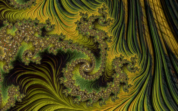 8k Trippy Psychedelic Fractal Wallpaper