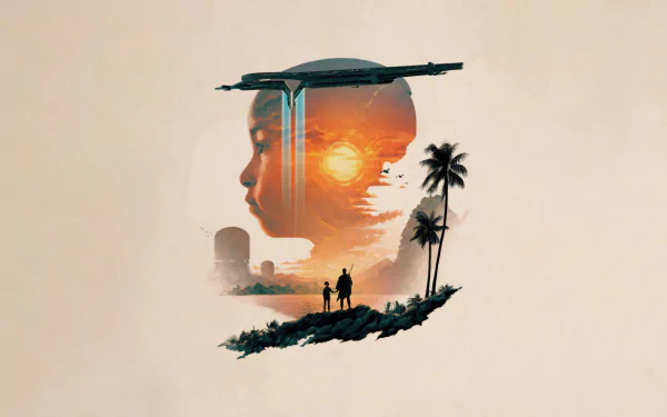 movie The Creator (2023) HD Desktop Wallpaper | Background Image