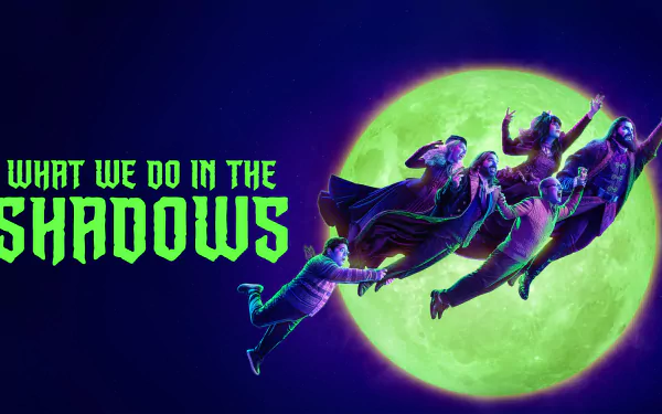 Matt Berry Kristen Schaal TV Show What We Do in the Shadows HD Desktop Wallpaper | Background Image
