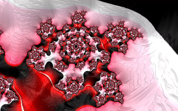  8k Trippy Psychedelic Fractal Wallpaper
