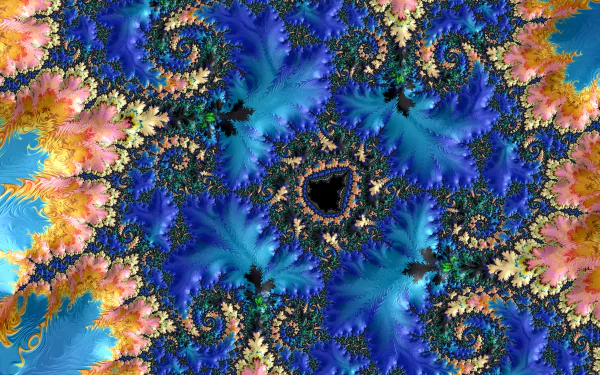  8k Trippy Psychedelic Fractal Wallpaper