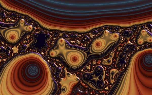  8k Trippy Fractal Psychedelic Art