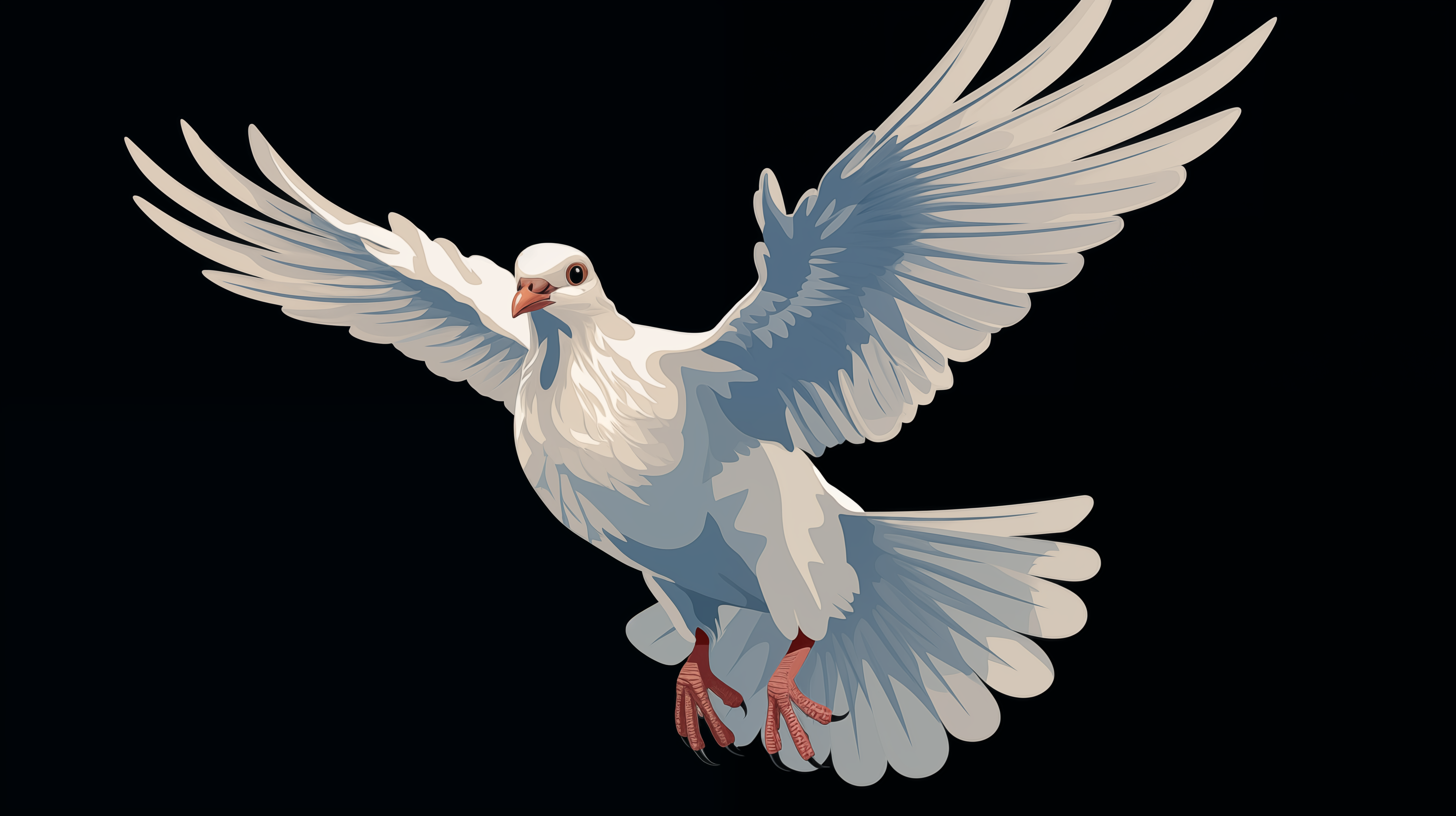 Flying dove Wallpaper 5k HD ID:10016