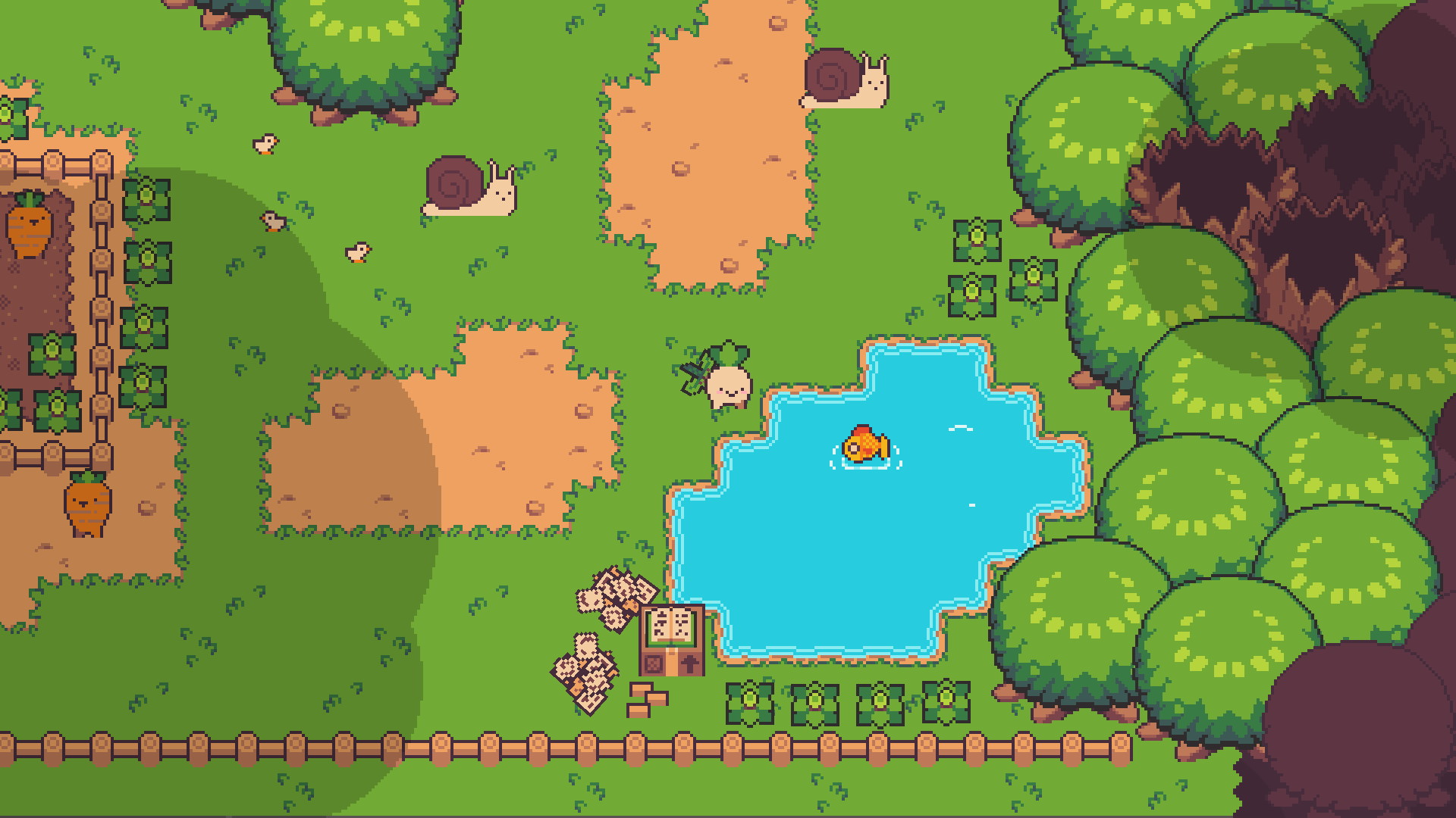 Turnip Boy Commits Tax Evasion Game HD Wallpaper