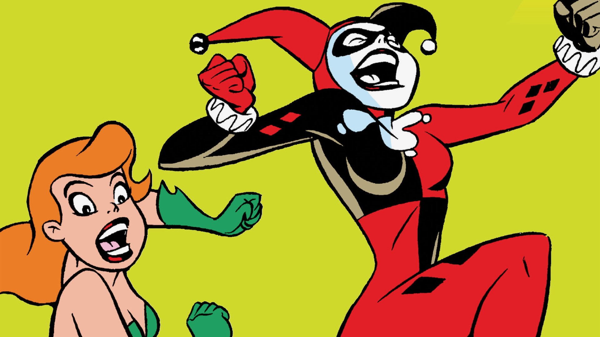 Harley & Ivy HD Wallpaper: Download Now! by Bruce Timm