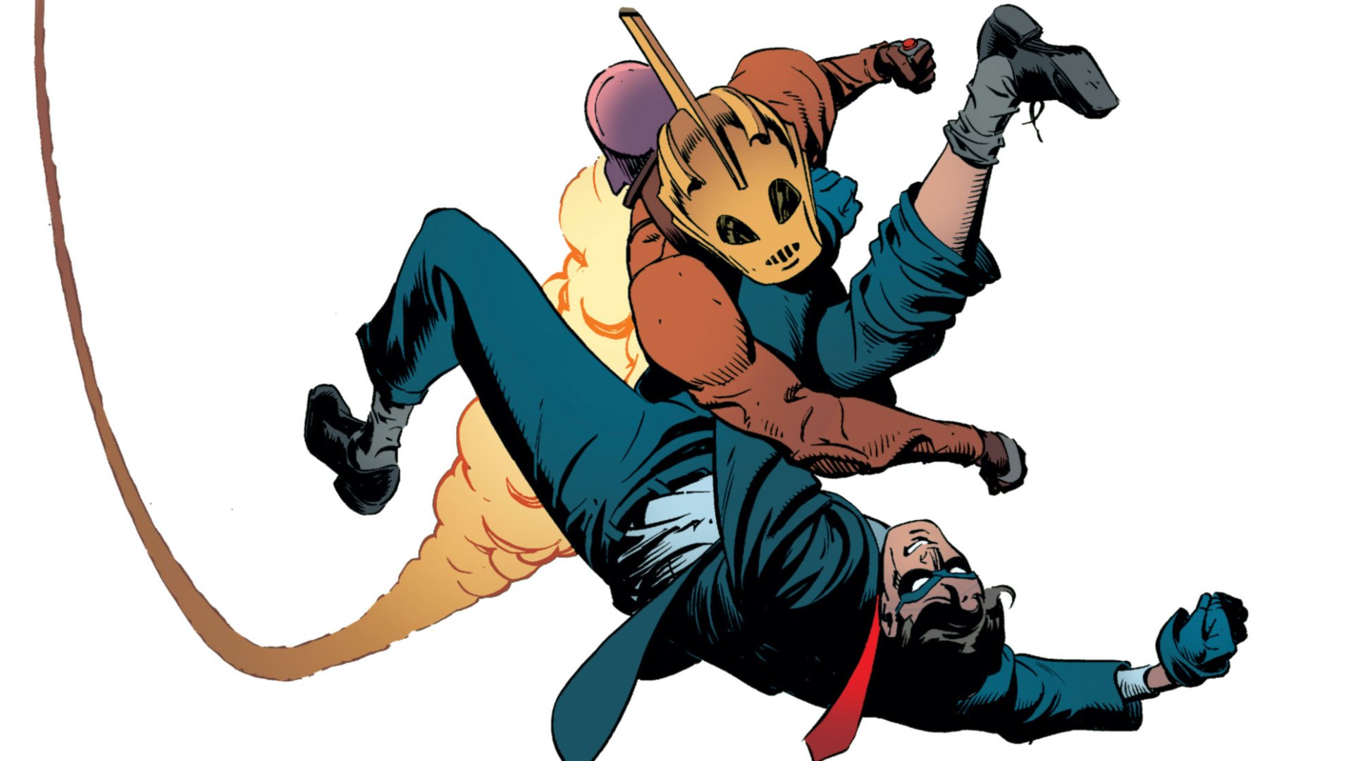 Download Comic Rocketeer/The Spirit: Pulp Friction HD Wallpaper