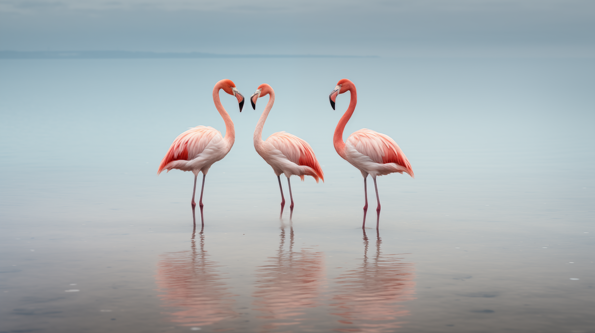flamingos wallpaper hd