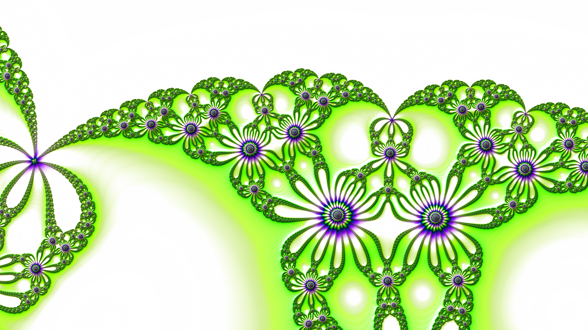 Trippy Psychedelic Fractal Wallpaper by Dr-Pen