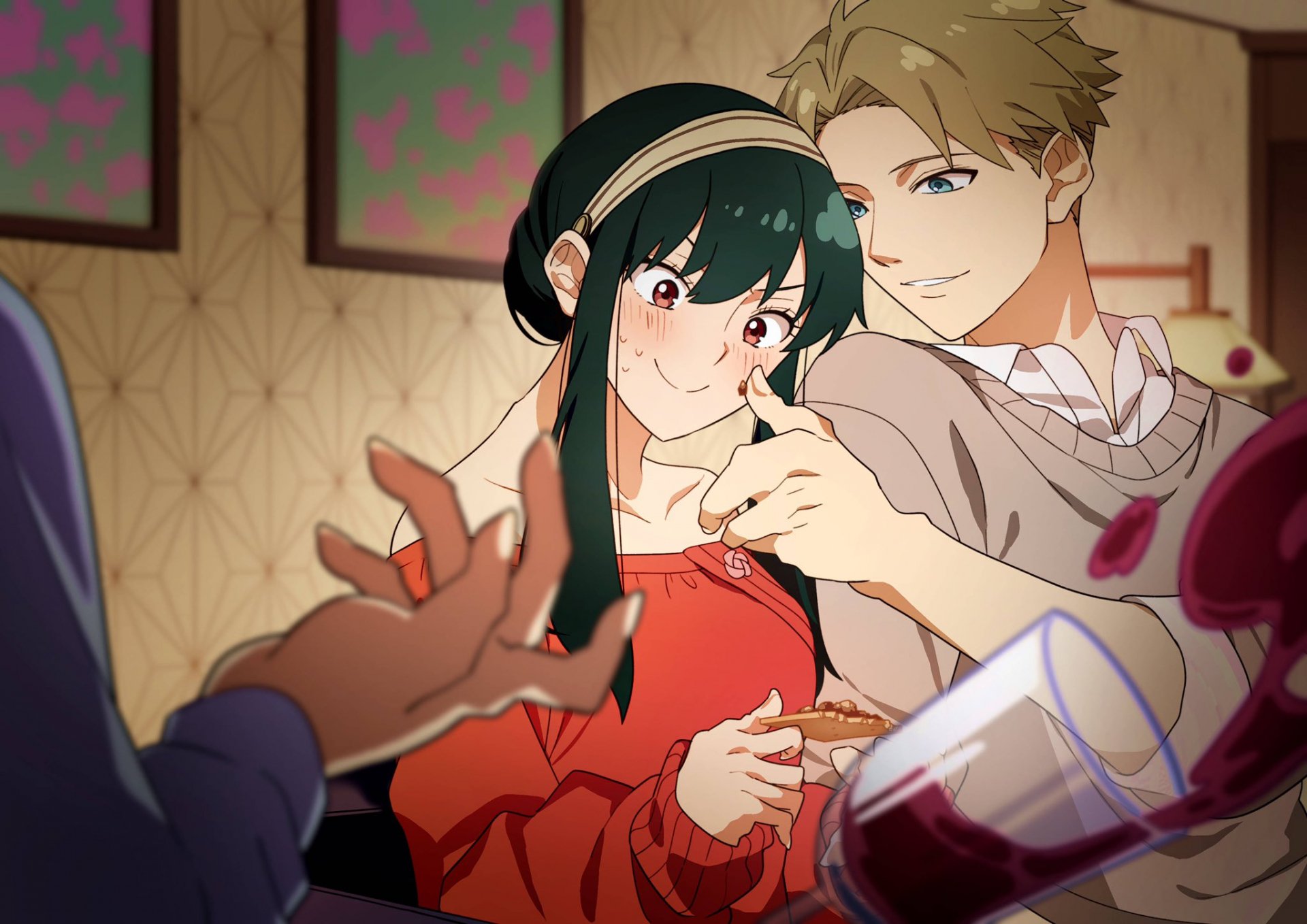 Download Yor Forger Loid Forger Anime Spy X Family HD Wallpaper by 本郷うに