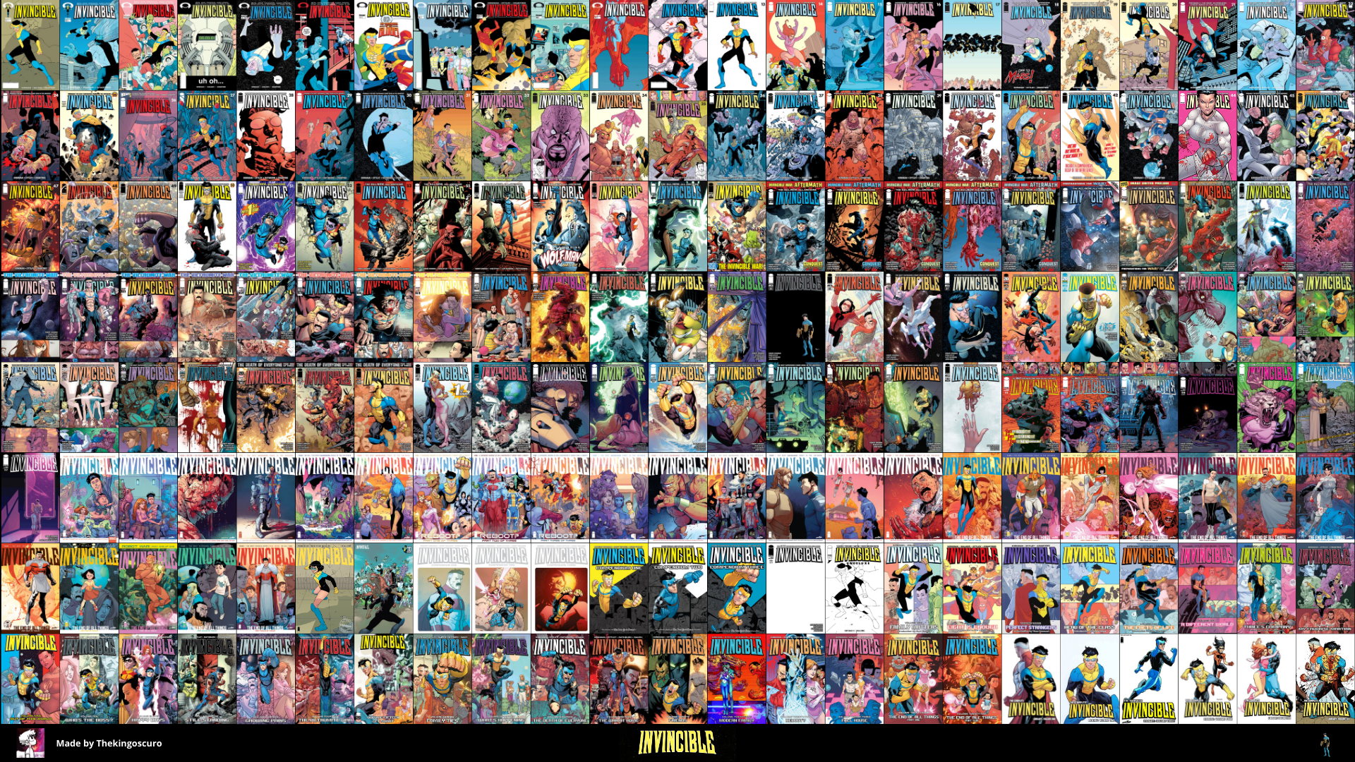 Download Comic Invincible HD Wallpaper by thekingoscuro