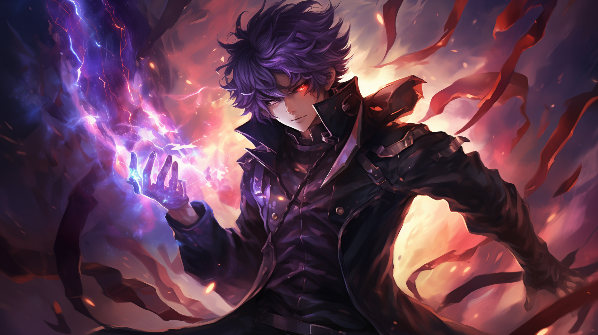 Download Anime Unknown Anine AI Art Magical HD Wallpaper by Rnova 86