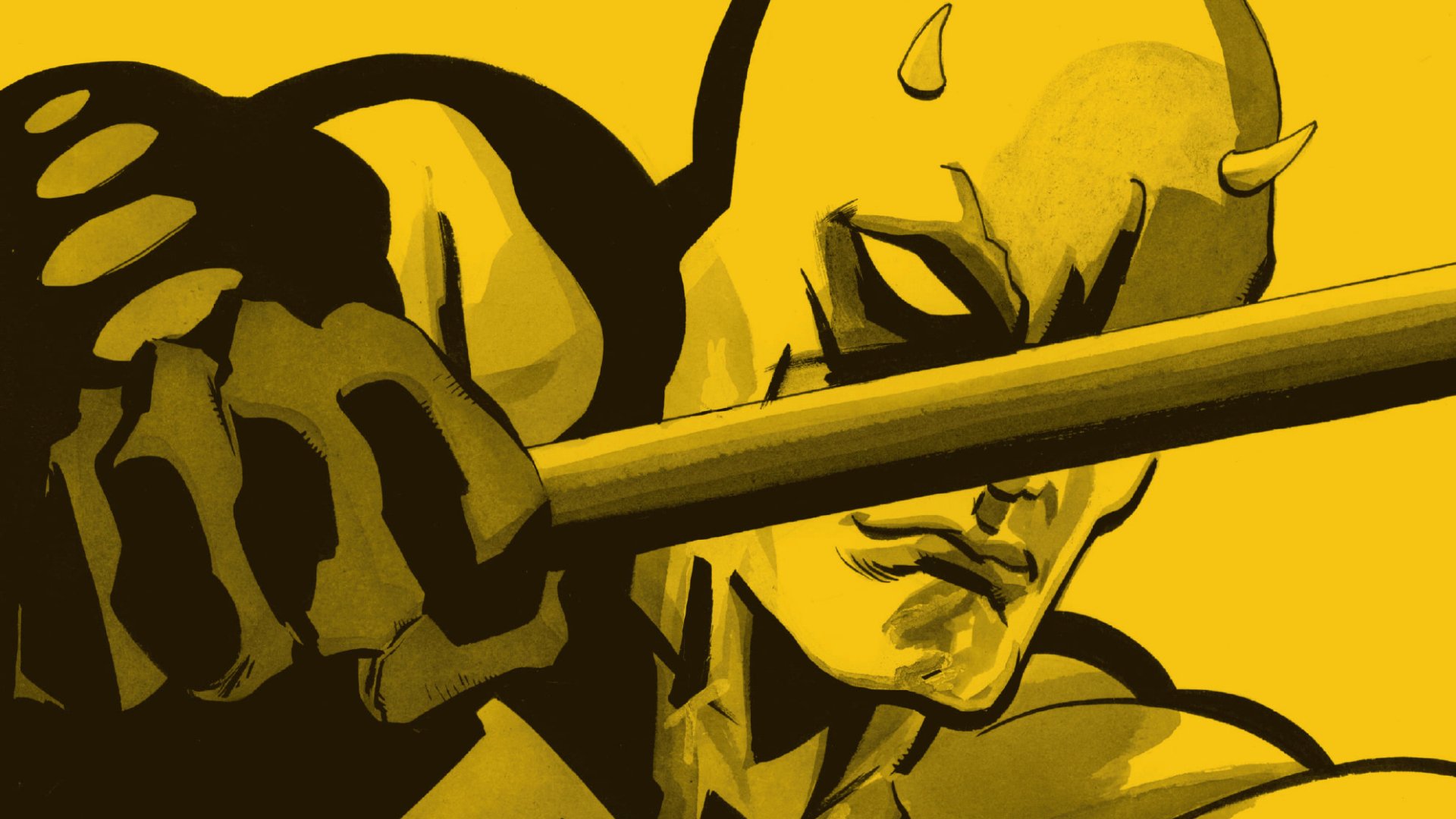 Download Comic Daredevil: Yellow HD Wallpaper by Tim Sale