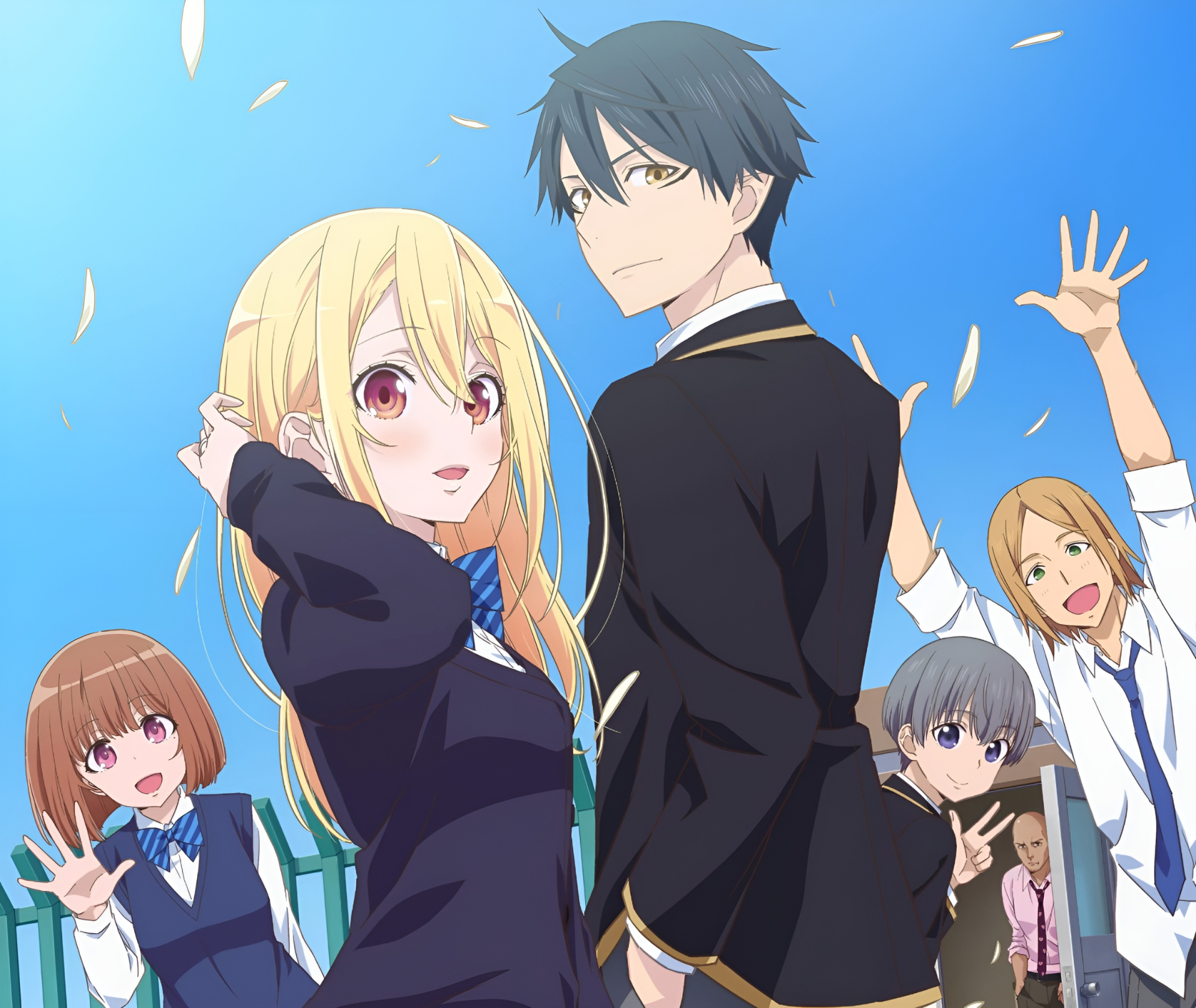 Download Anime The Foolish Angel Dances With The Devil Lily Amane Masatora Akutsu HD Wallpaper