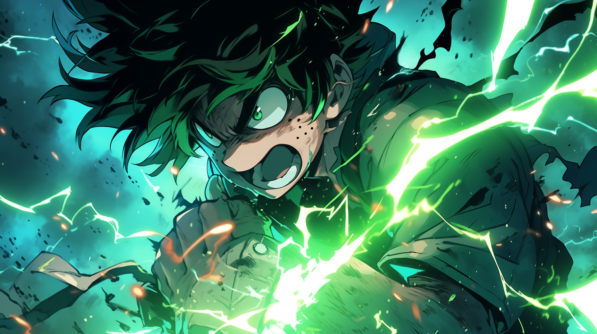 Izuku Midoriya My Hero Academia HD Wallpaper by patrika