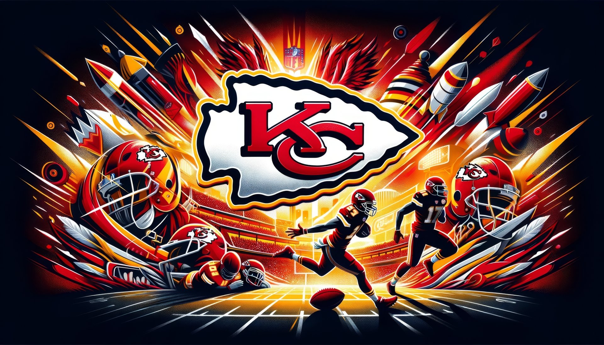 Dynamic Kansas City Chiefs Super Bowl HD Wallpaper By Patrika