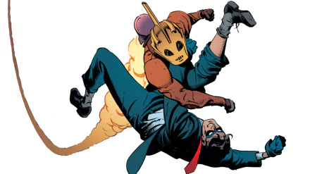 Comic Rocketeer/The Spirit: Pulp Friction HD Desktop Wallpaper | Background Image