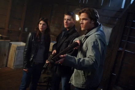 Jared Padalecki Jensen Ackles Dean Winchester Sam Winchester Genevieve Padalecki TV Show Supernatural (TV Show) HD Desktop Wallpaper | Background Image