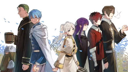 Anime Frieren: Beyond Journey's End HD Desktop Wallpaper | Background Image