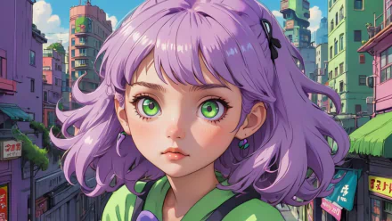  Anime woman