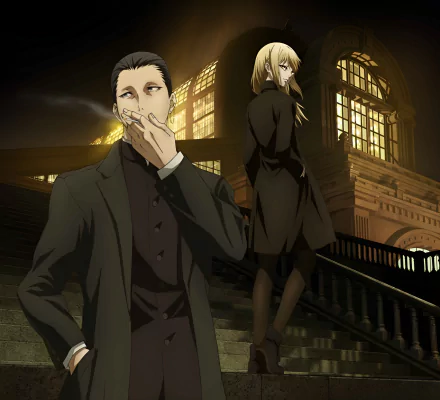 Anime The Witch and the Beast HD Desktop Wallpaper | Background Image