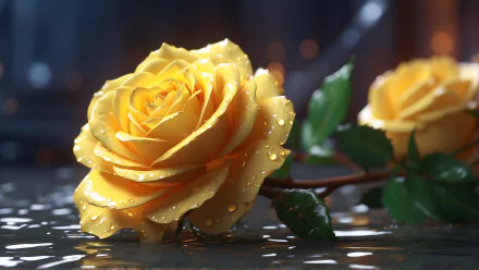  Yellow Rose
